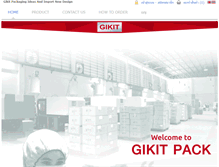 Tablet Screenshot of gikit-pack.com